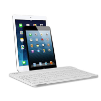 Fintie Tenká Bluetooth klávesnice s německým uspořádáním QWERTZ pro iPad a iPhone (iOS), iPad 10.2, iPad 9.7 2018/2017, iPad Air